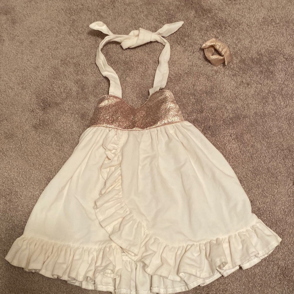 Halter dress by SUGARPLUM LANE, 6-12 months